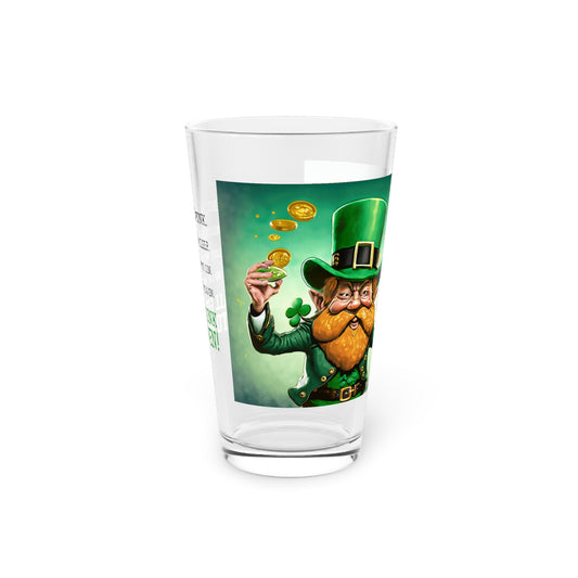 Go To Heaven Pint Glass, 16oz