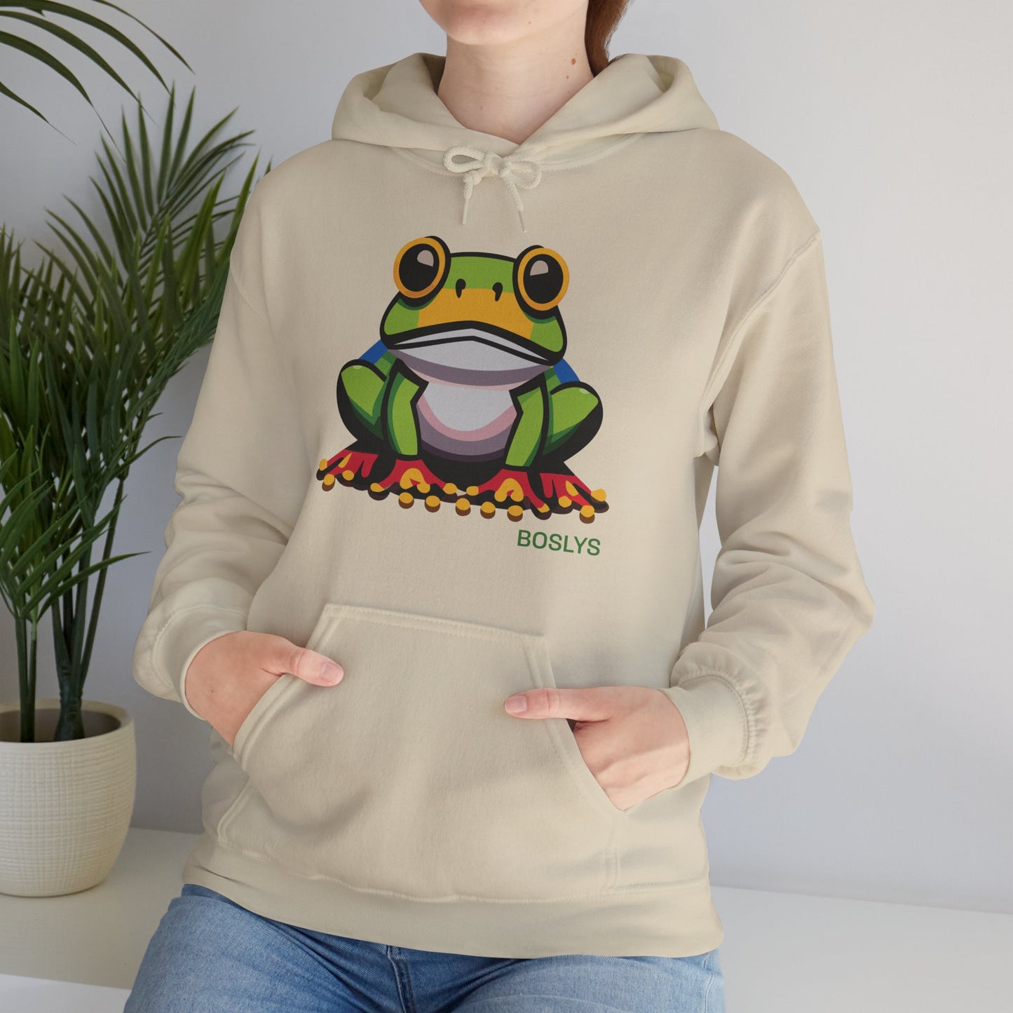 BOSLYS Frog Hooded Sweatshirt