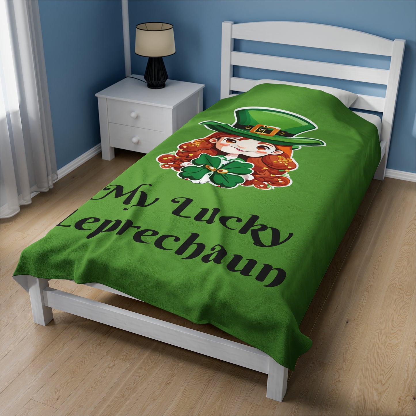 My Lucky Leprechaun Blanket - Girl