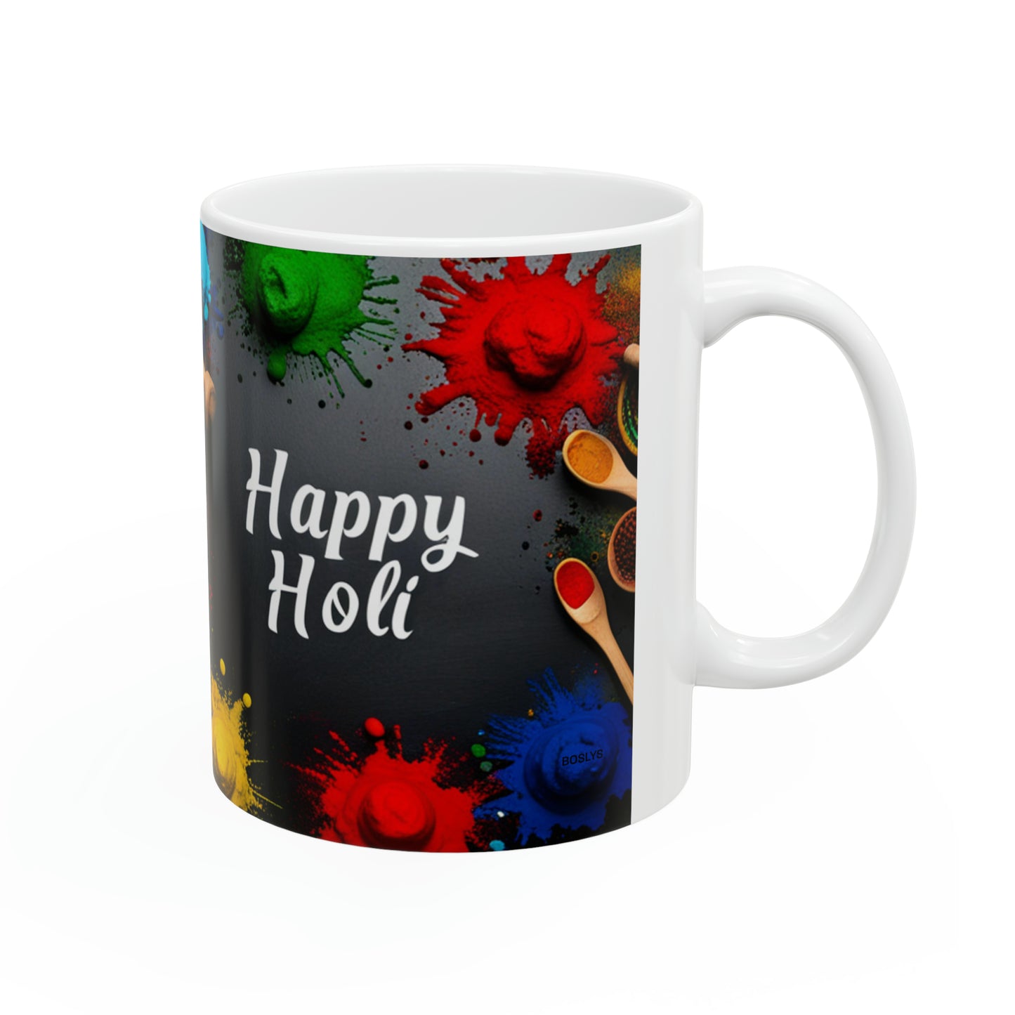 Happy Holi - The Throwing of Gulal Mug