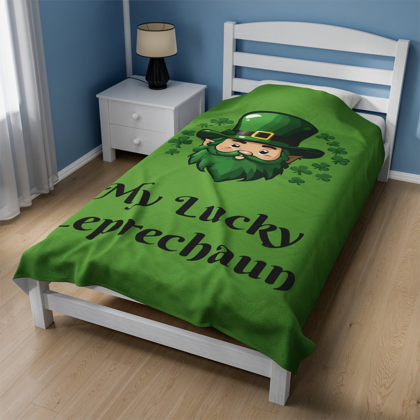 My Lucky Leprechaun Plush Blanket