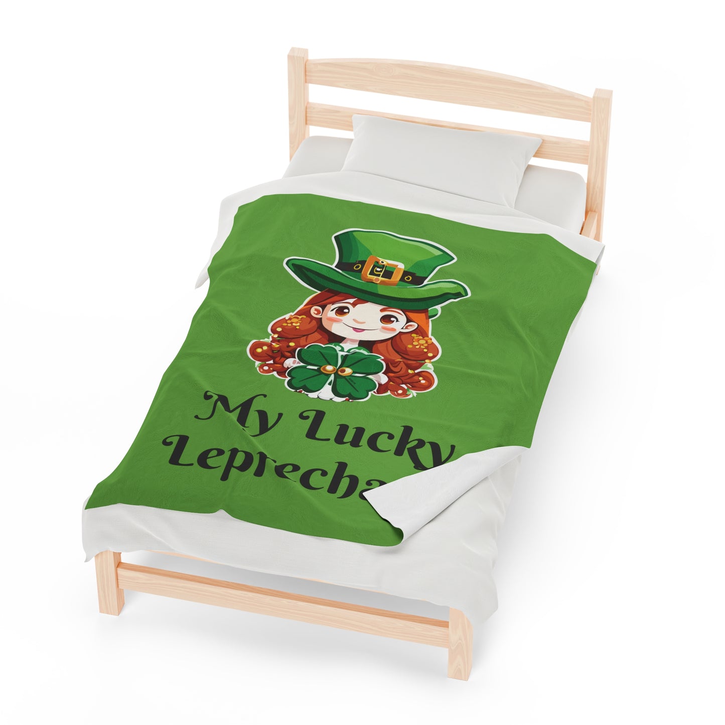 My Lucky Leprechaun Blanket - Girl