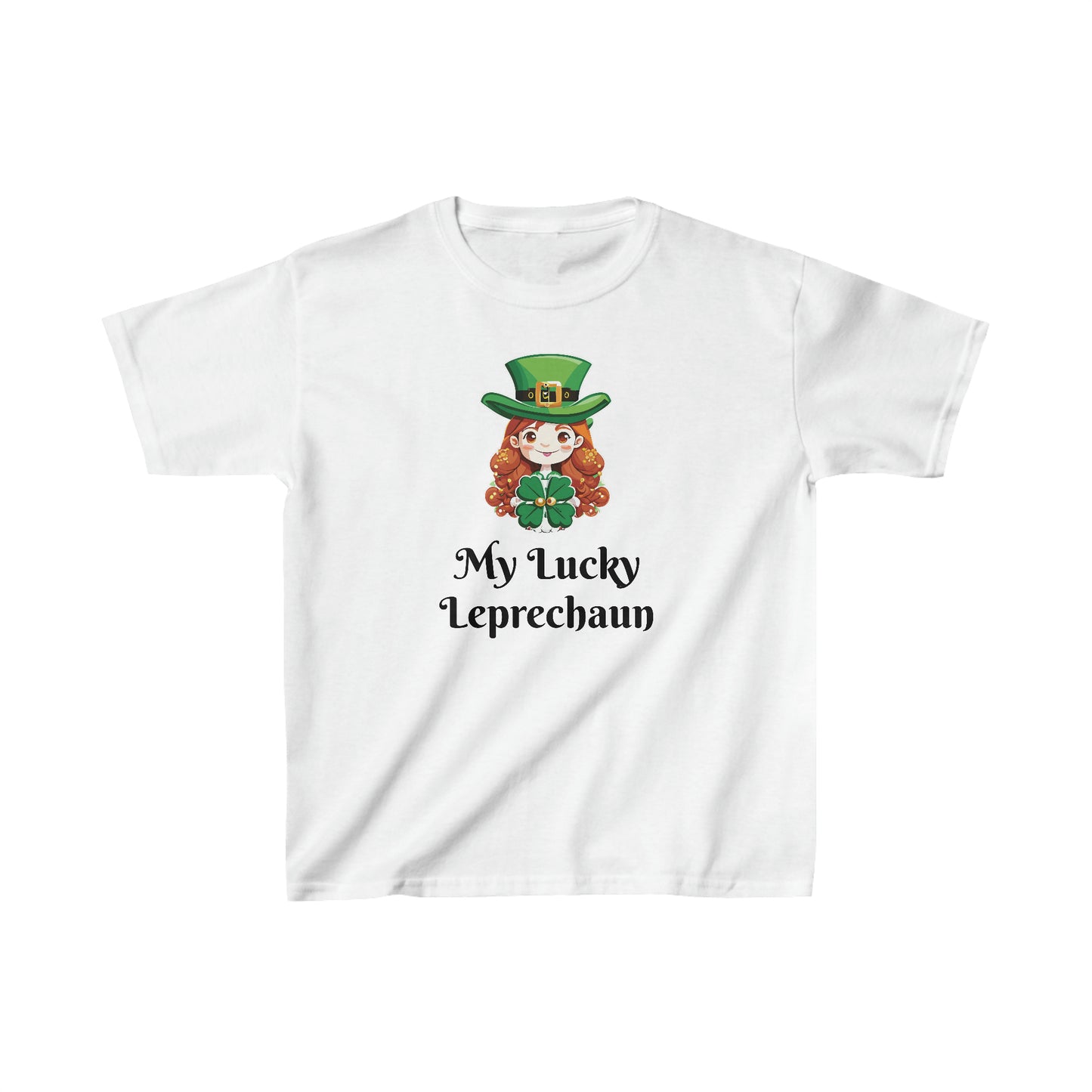 My Lucky Leprechaun Kids Tee - Girl