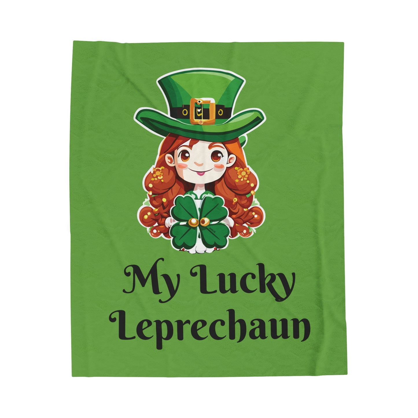 My Lucky Leprechaun Blanket - Girl