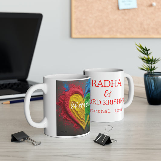 Eternal Love - Rahda & Lord Krishna Mug