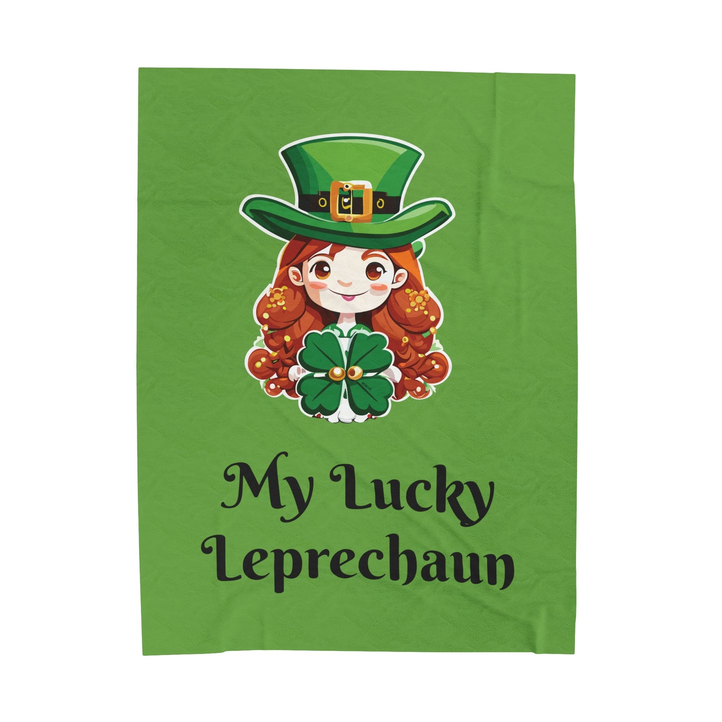 My Lucky Leprechaun Blanket - Girl