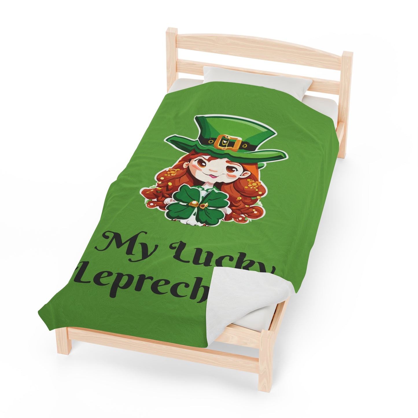 My Lucky Leprechaun Blanket - Girl