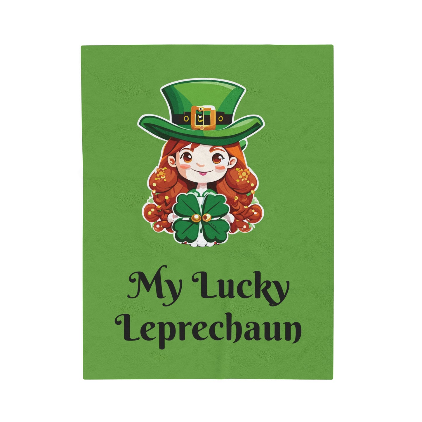 My Lucky Leprechaun Blanket - Girl